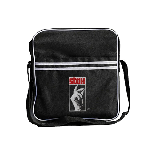 Stax Snapping Fingers Logo Zip Top Messenger & Vinyl Record Bag