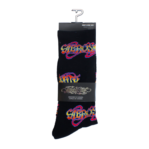 Aerosmith Logo Crew Socks - 1 Pair