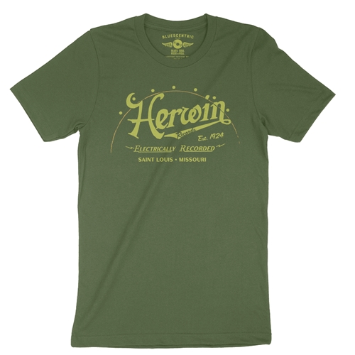Herwin Records St Louis T-Shirt - Lightweight Vintage Style - vintageolive