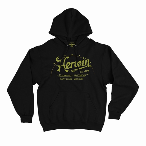 Herwin Records St Louis Pullover Jacket - hoodieblack