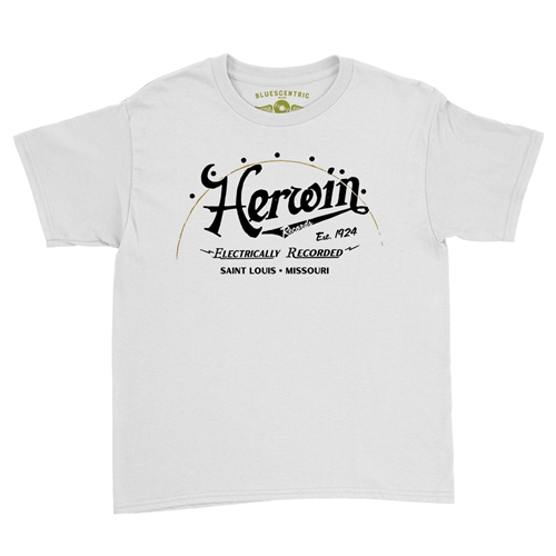 Herwin Records St Louis Youth T-Shirt - Lightweight Vintage Children & Toddlers - youthwhite