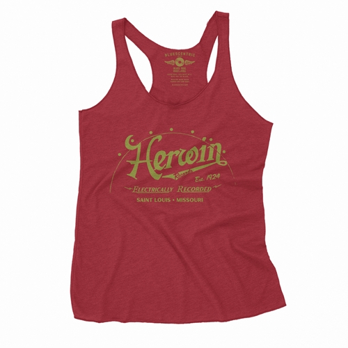 Herwin Records St Louis Racerback Tank - Women