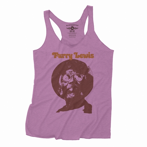 Old School Furry Lewis Racerback Tank - Women