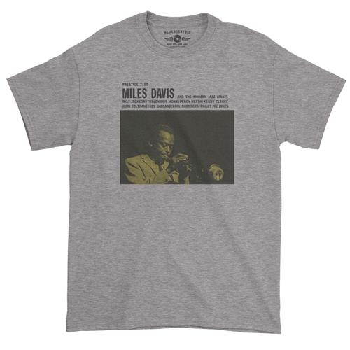 CLOSEOUT Miles Davis Prestige 7150 T Shirt - Classic Heavy Cotton - heatherathletic