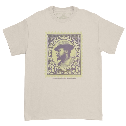 Thelonious Monk Stamp T-Shirt - Classic Heavy Cotton - classicsand
