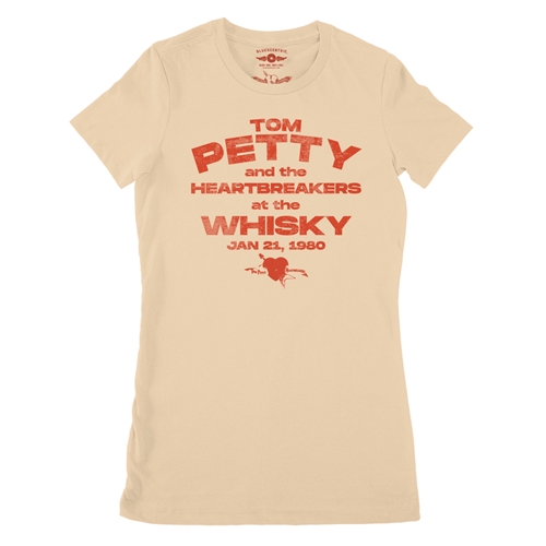 Tom Petty and the Heartbreakers at The Whisky Ladies T Shirt - Relaxed Fit - ladiessanddune