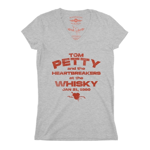 Tom Petty and the Heartbreakers at The Whisky V-Neck T Shirt - Women