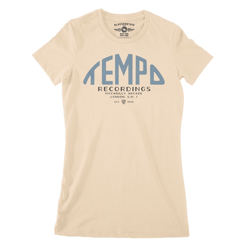Tempo Records London Ladies T Shirt - Relaxed Fit - ladiessanddune