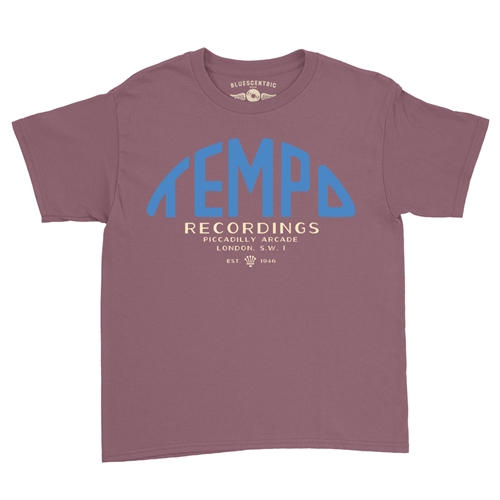 Tempo Records London Youth T-Shirt - Lightweight Vintage Children & Toddlers - youthheathermaroon