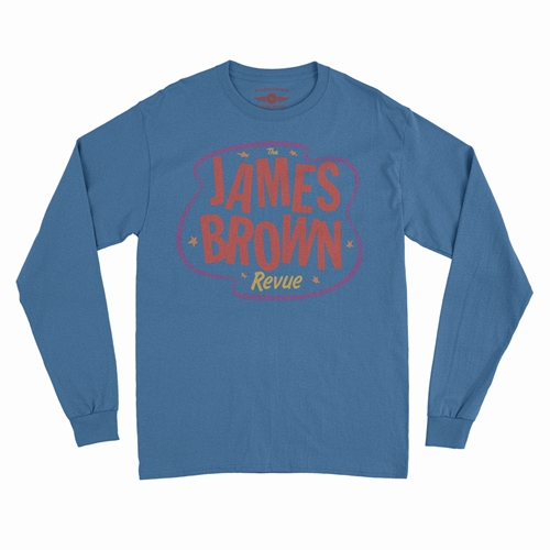 FUNKY James Brown Revue Long Sleeve T-Shirt - longsleeveblue