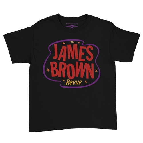 FUNKY James Brown Revue Youth T-Shirt - Lightweight Vintage Children & Toddlers - youthblack