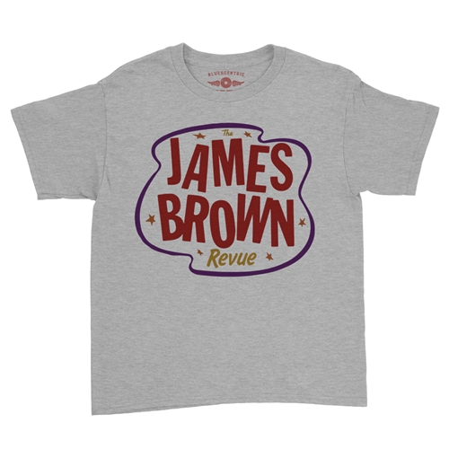 FUNKY James Brown Revue Youth T-Shirt - Lightweight Vintage Children & Toddlers - youthheatherathletic
