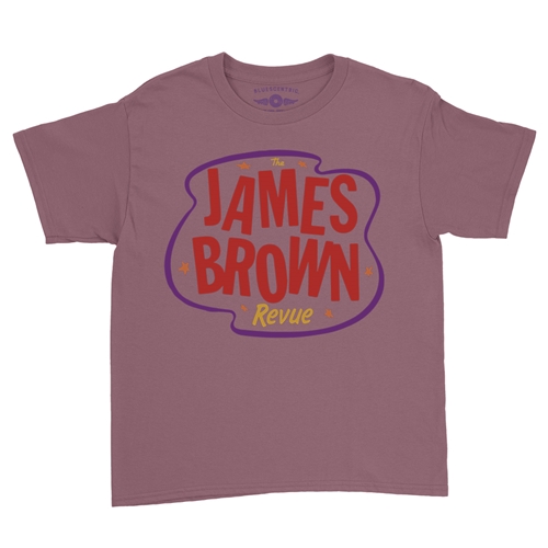 FUNKY James Brown Revue Youth T-Shirt - Lightweight Vintage Children & Toddlers - youthheathermaroon