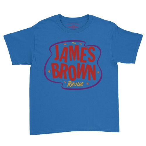 FUNKY James Brown Revue Youth T-Shirt - Lightweight Vintage Children & Toddlers - youthroyalblue