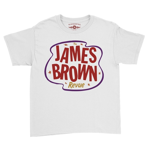 FUNKY James Brown Revue Youth T-Shirt - Lightweight Vintage Children & Toddlers - youthwhite