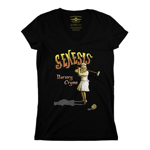Genesis Nursery Cryme V-Neck T Shirt - Women