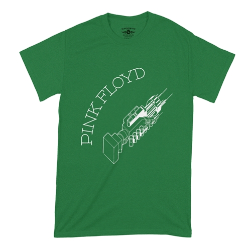 Pink Floyd Have A Cigar Handshake T-Shirt - Classic Heavy Cotton - classickellygreen