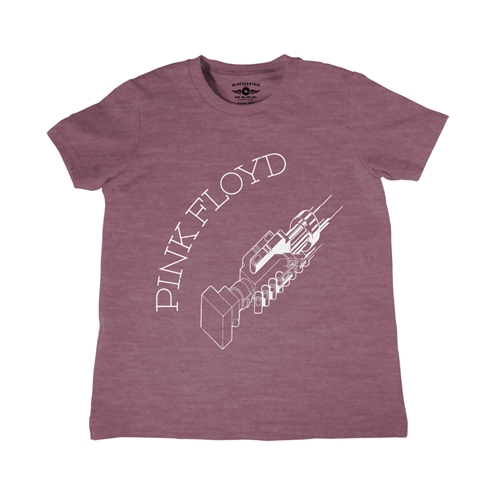 Pink Floyd Have A Cigar Handshake Youth T-Shirt - Lightweight Vintage Children & Toddlers - youthheathermaroon
