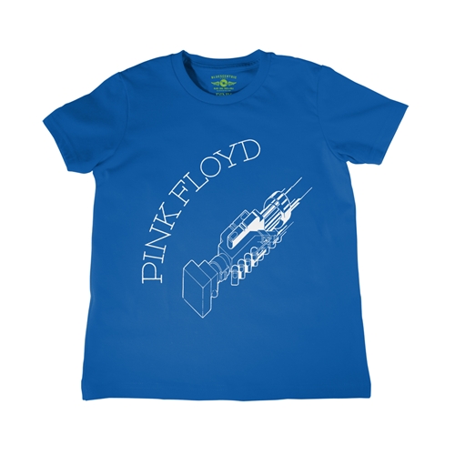 Pink Floyd Have A Cigar Handshake Youth T-Shirt - Lightweight Vintage Children & Toddlers - youthroyalblue