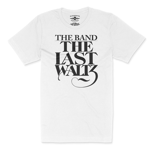 Black Last Waltz The Band T-Shirt - Lightweight Vintage Style - vintagewhite