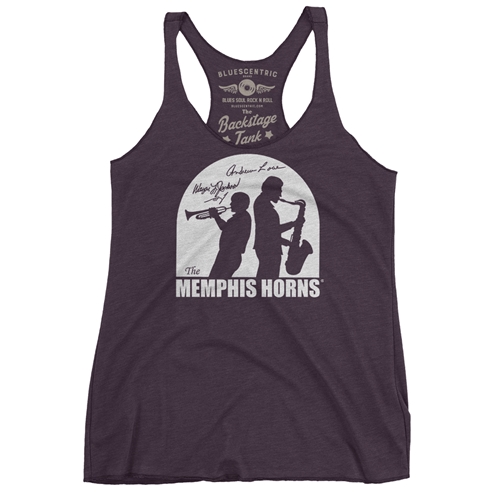 Memphis Horns Racerback Tank - Women