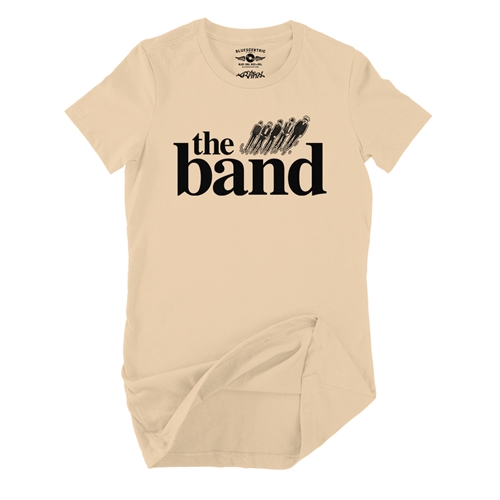 The Band Flying Logo Ladies T Shirt - Relaxed Fit - ladiessanddune