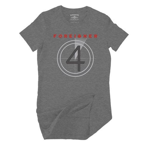 Foreigner 4 Album Ladies T Shirt - Relaxed Fit - ladiesdeepheather