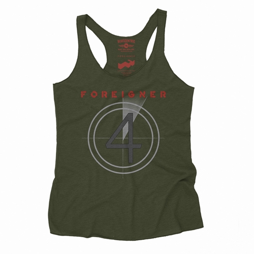 Foreigner 4 Album Racerback Tank - Women