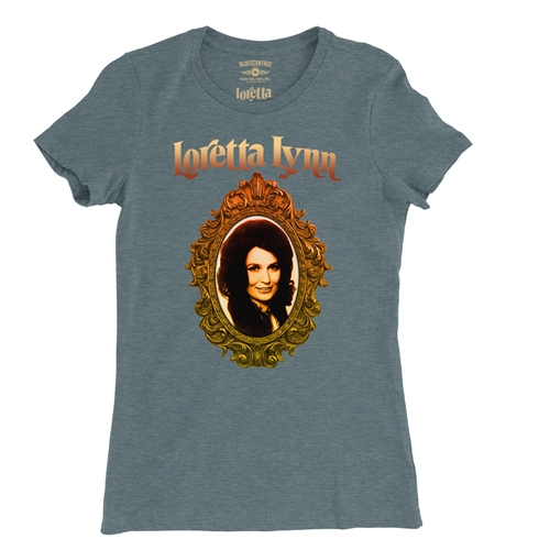 Loretta Lynn Portrait Racerback Crop Top - Women
