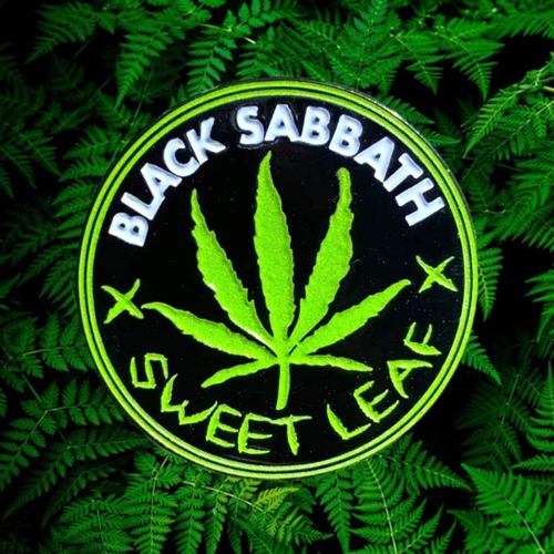 Black Sabbath Sweet Leaf Enamel Pin