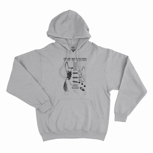 Stevie Ray Vaughan Guitar Pullover Jacket - hoodiehaulash