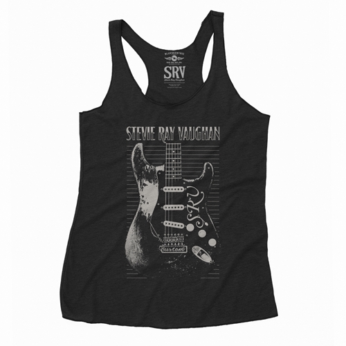 Stevie Ray Vaughan Guitar Racerback Tank - Women