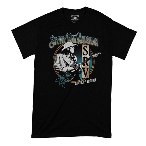 90’s　Stevie Ray Vaughan/スティーヴィー・レイ・ヴォーン “Stevie Ray Vaughan & Double  Trouble” Tシャツ　230729
