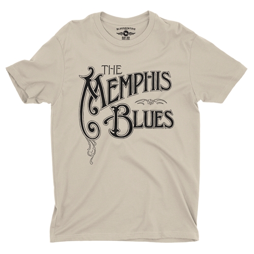 The Memphis Blues T-Shirt - Lightweight Vintage Style - vintagecream