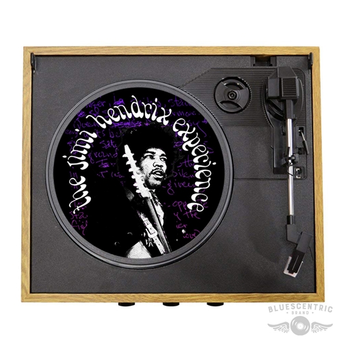 Graphic Jimi Hendrix Experience Lyrics Turntable Slip Mat