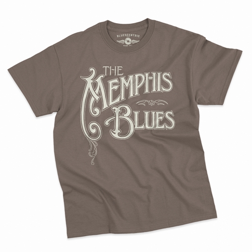 The Memphis Blues T-Shirt - Classic Heavy Cotton - classictaupe