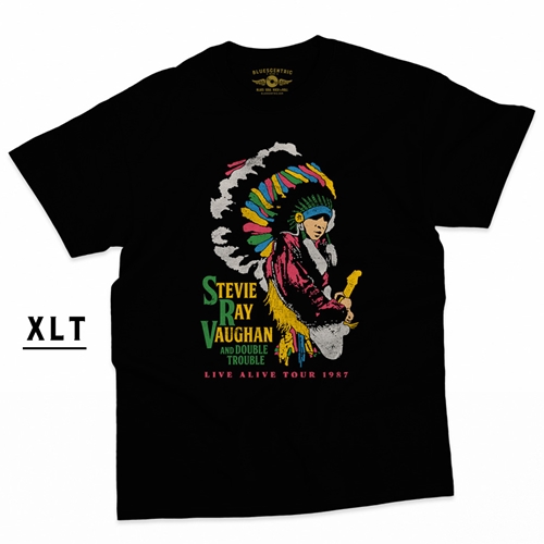 XLT Stevie Ray Vaughan 1987 Vintage Tour T-Shirt - Men