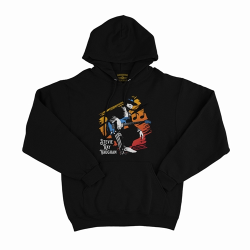 Stevie Ray Vaughan Texas Sunrise Pullover Jacket - hoodieblack