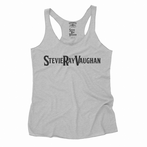 Stevie Ray Vaughan Logo Racerback Tank - Women