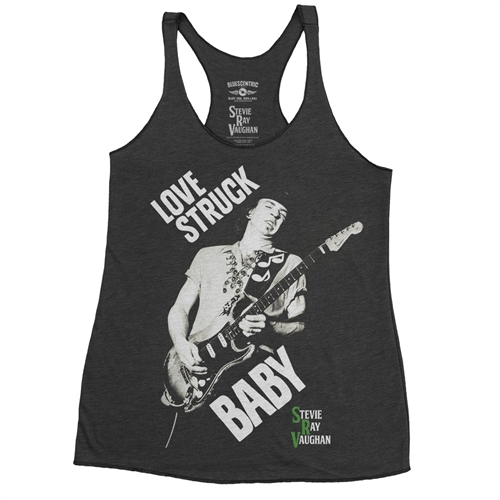 Stevie Ray Vaughan Love Struck Baby Racerback Tank - Women