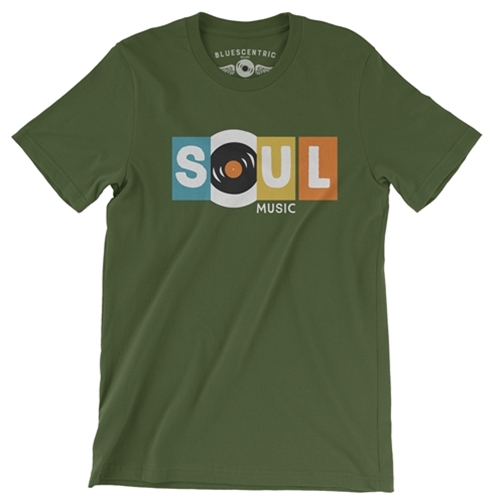 Soul Music T-Shirt - Lightweight Vintage Style - vintageolive