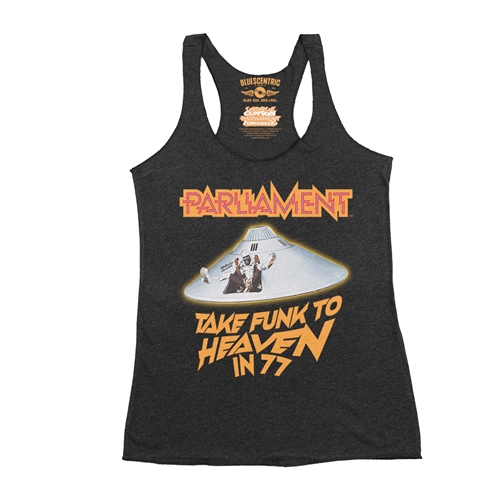 Parliament Take Funk To Heaven in 77 Racerback Tank - Women