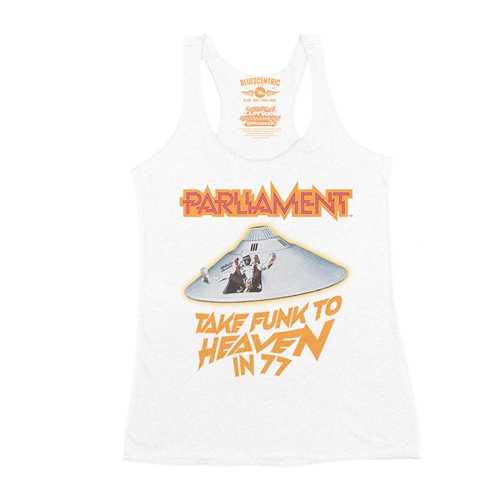 Parliament Take Funk To Heaven in 77 Racerback Tank - Women