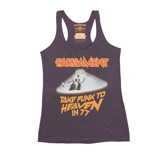 Parliament Take Funk To Heaven in 77 Racerback Tank - Women