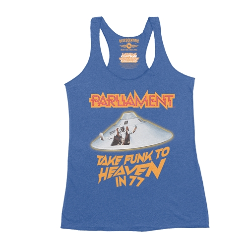 Parliament Take Funk To Heaven in 77 Racerback Tank - Women