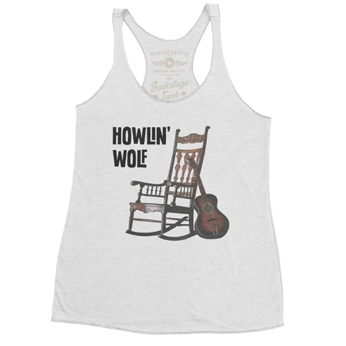 Howlin Wolf Rocking Chair Racerback Tank - Women