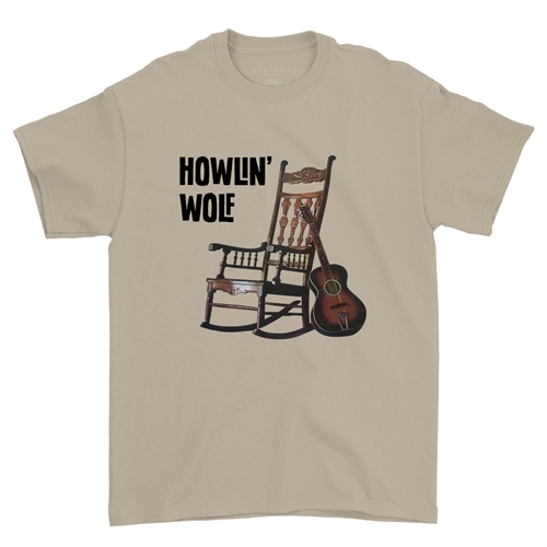 Howlin Wolf Rockin Chair T-Shirt - Classic Heavy Cotton - classicsand