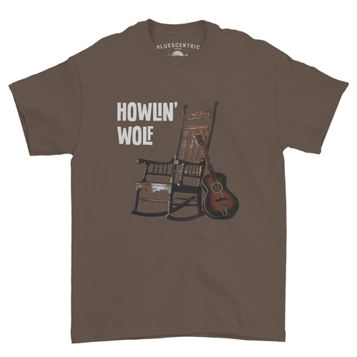 Howlin Wolf Rockin Chair T-Shirt - Classic Heavy Cotton - classictaupe