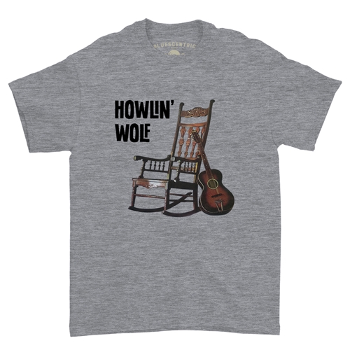 Howlin Wolf Rockin Chair T-Shirt - Classic Heavy Cotton - heatherathletic