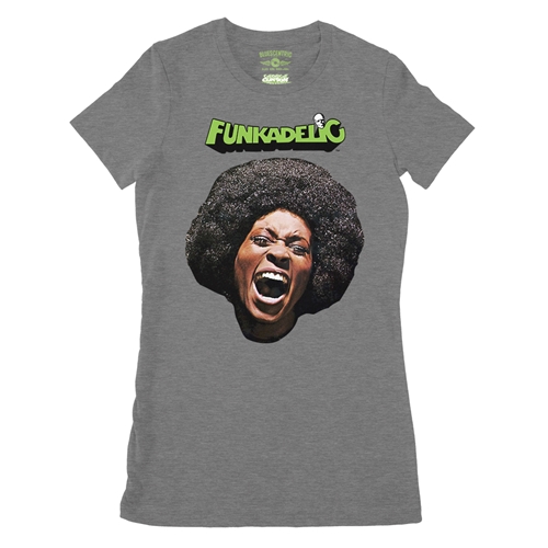 Funkadelic Maggot Brain Album Cover Ladies T Shirt - Relaxed Fit - ladiesdeepheather
